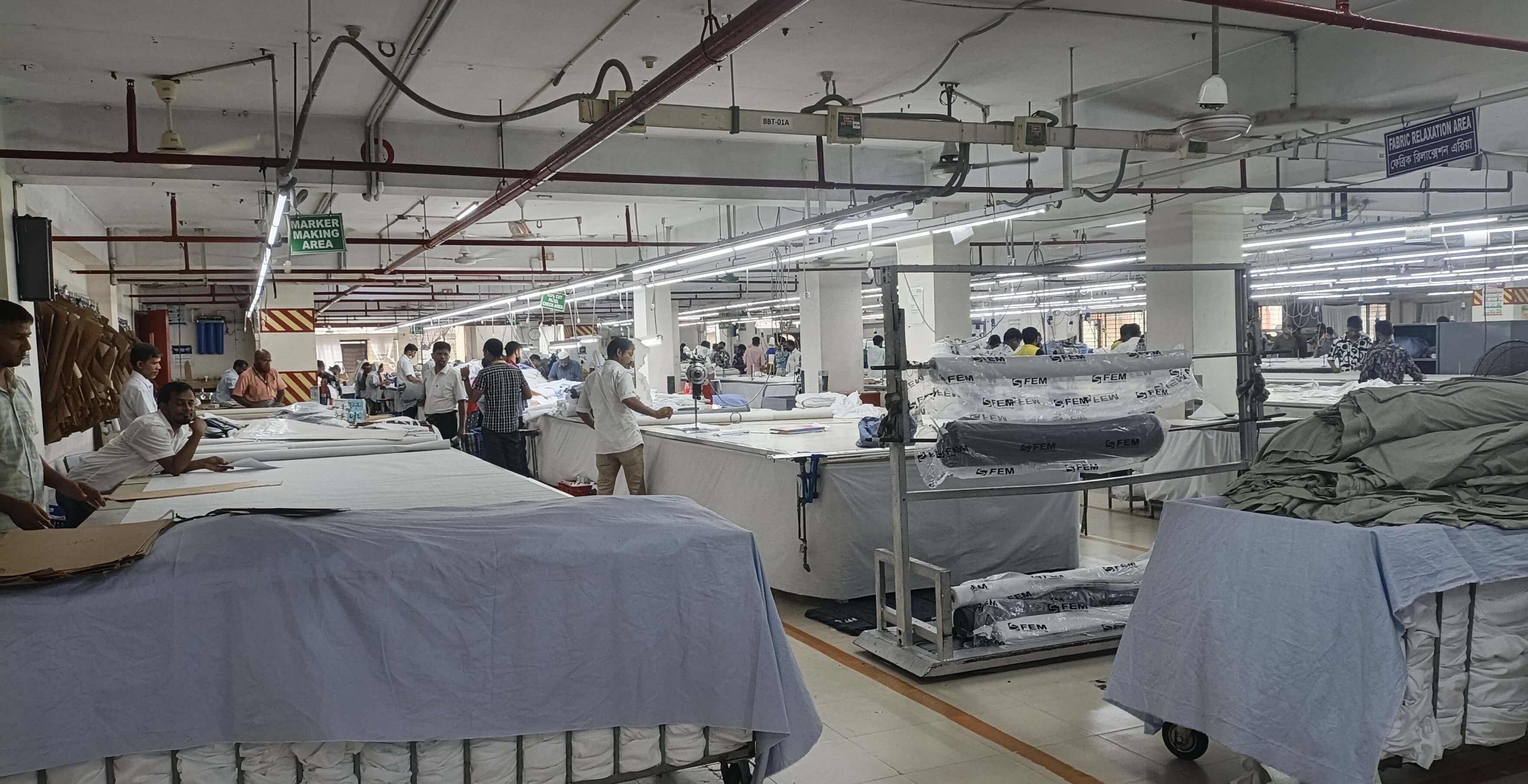 Shanin Group cutting floor